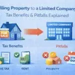 Selling property to a limited company explained showing tax benefits, stamp duty pitfalls and UK landlord tax considerations